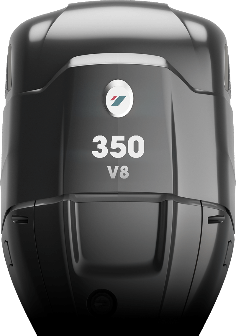 Cox 350 V8 black cowling