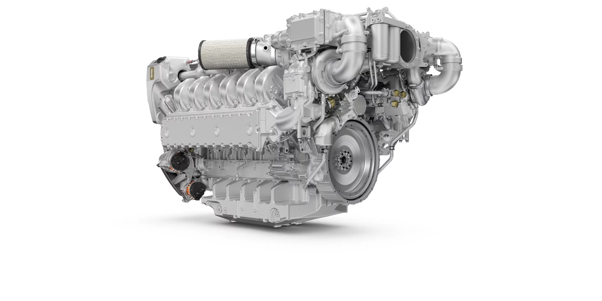 MAN V12X marine diesel engine